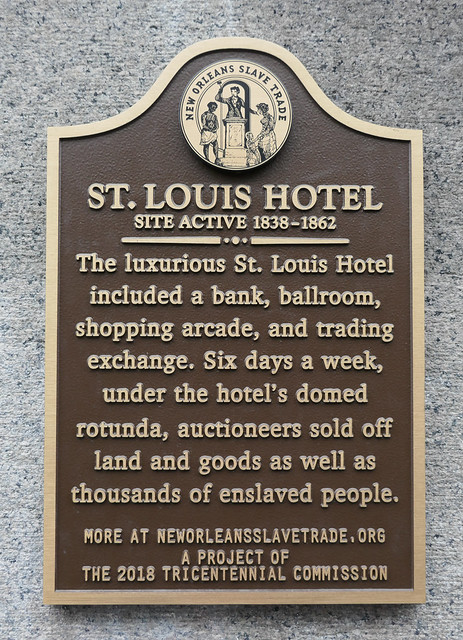 Brass plaque