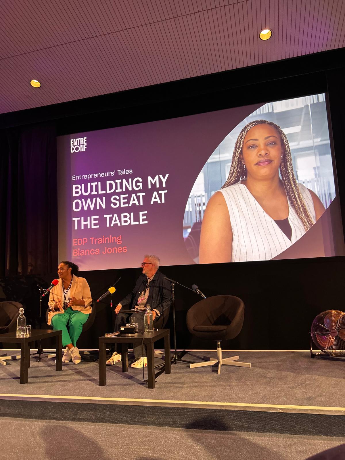 Bianca Jones speaking
