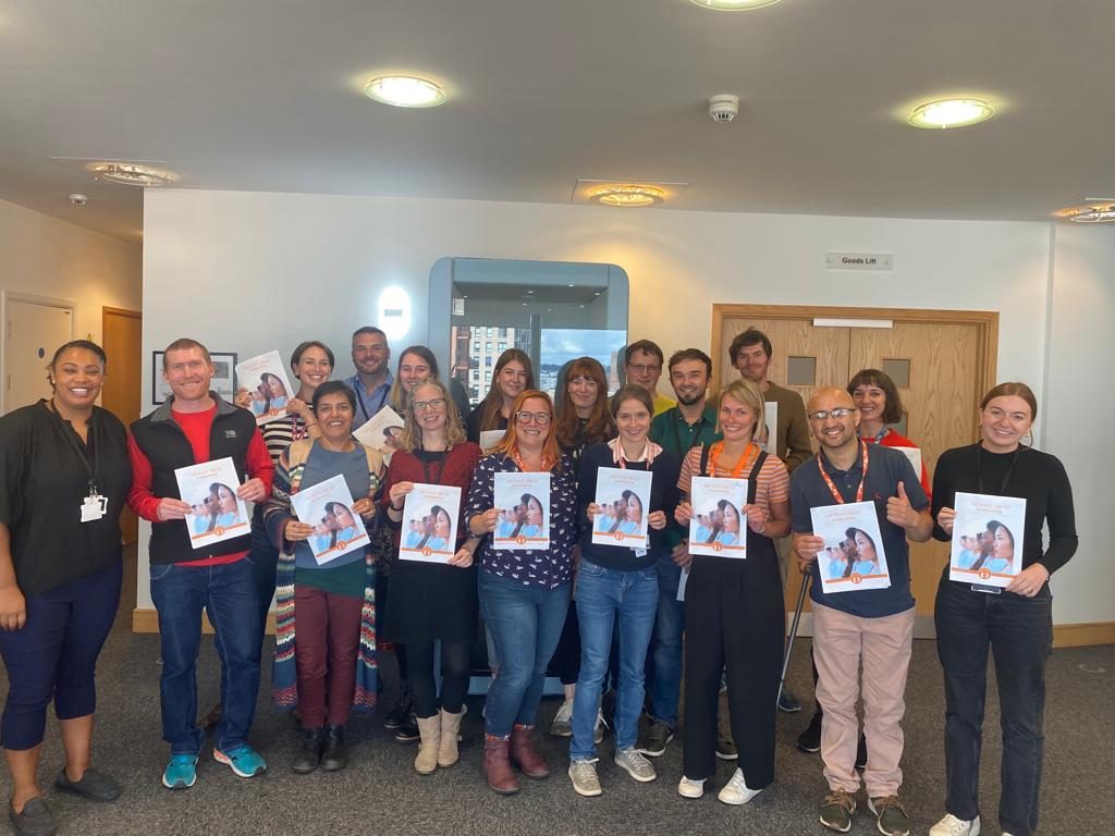 Senior leaders at We The Curious taking part in Race Ahead® with EDP.
