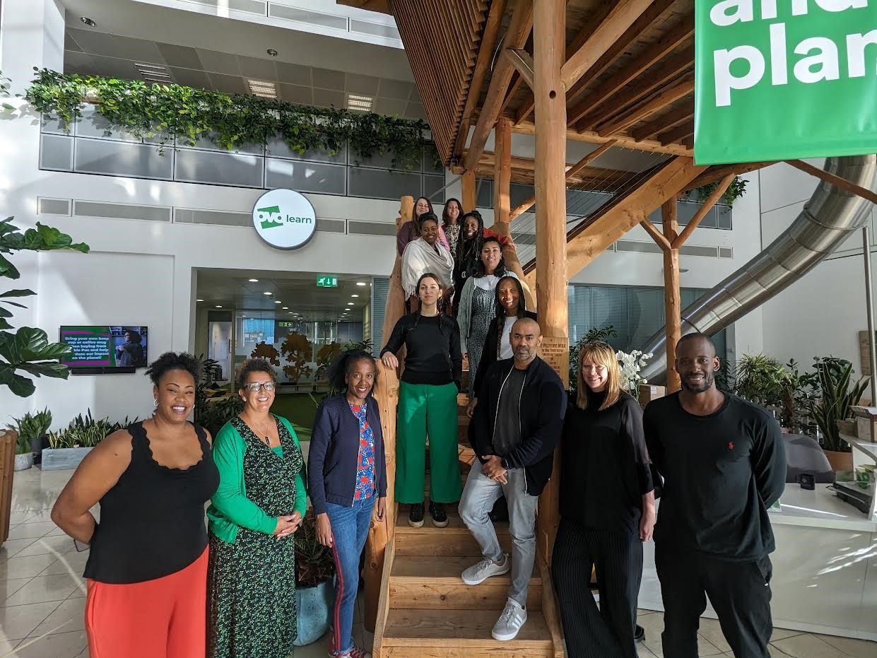 Our first Race Ahead® Train the Trainer cohort, hosted by OVO Energy in Bristol.