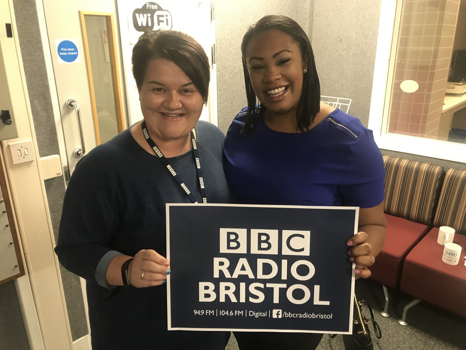 Talking race equity and mental health on BBC Radio Bristol with the late,great Emma Britton.