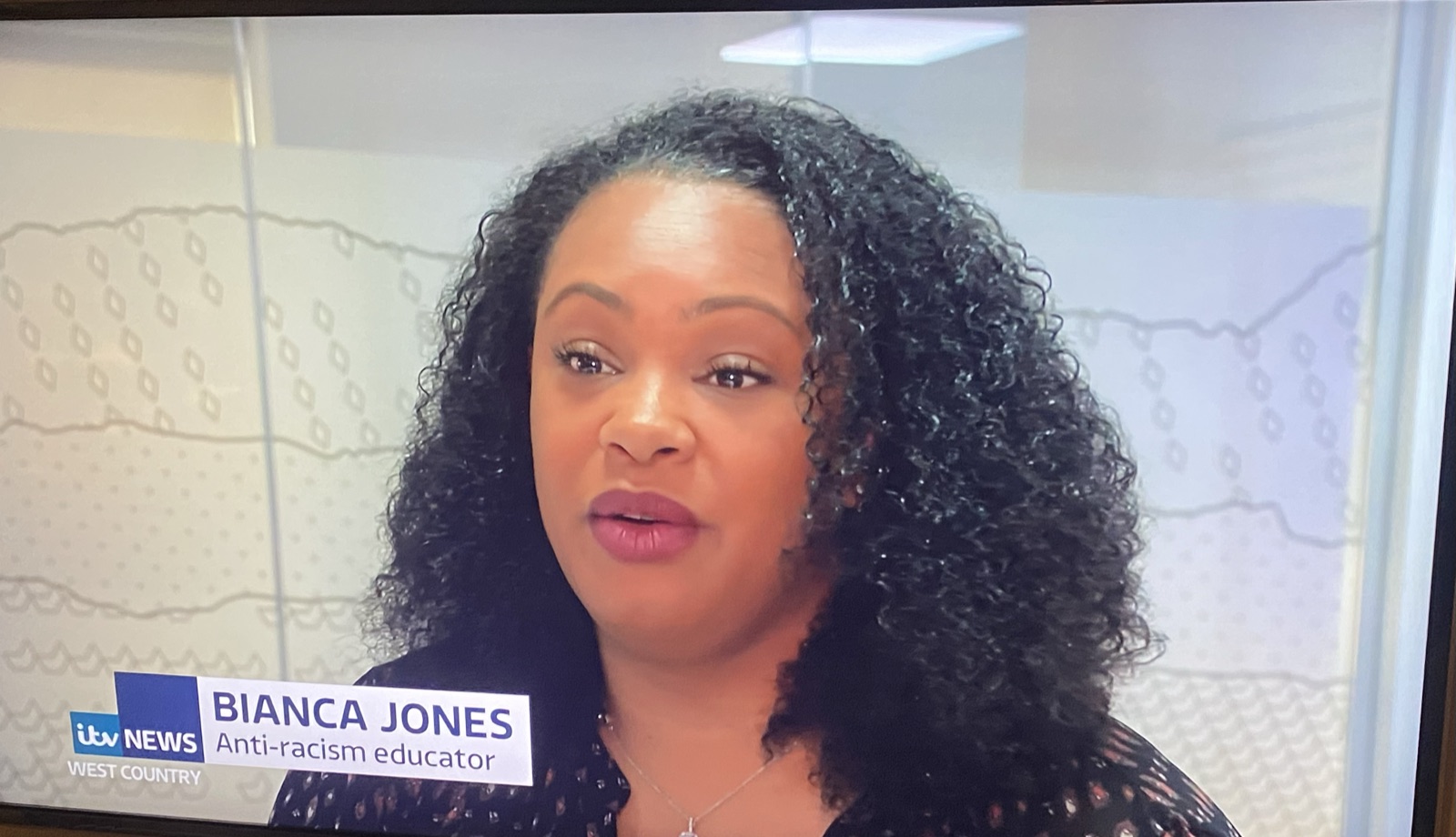 Bianca on ITV News West Country